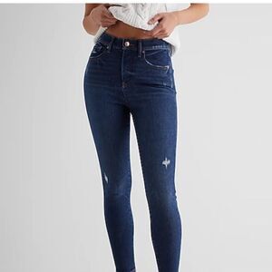 Express Denim Perfect High Rise Legging Jeans NEW Size 4